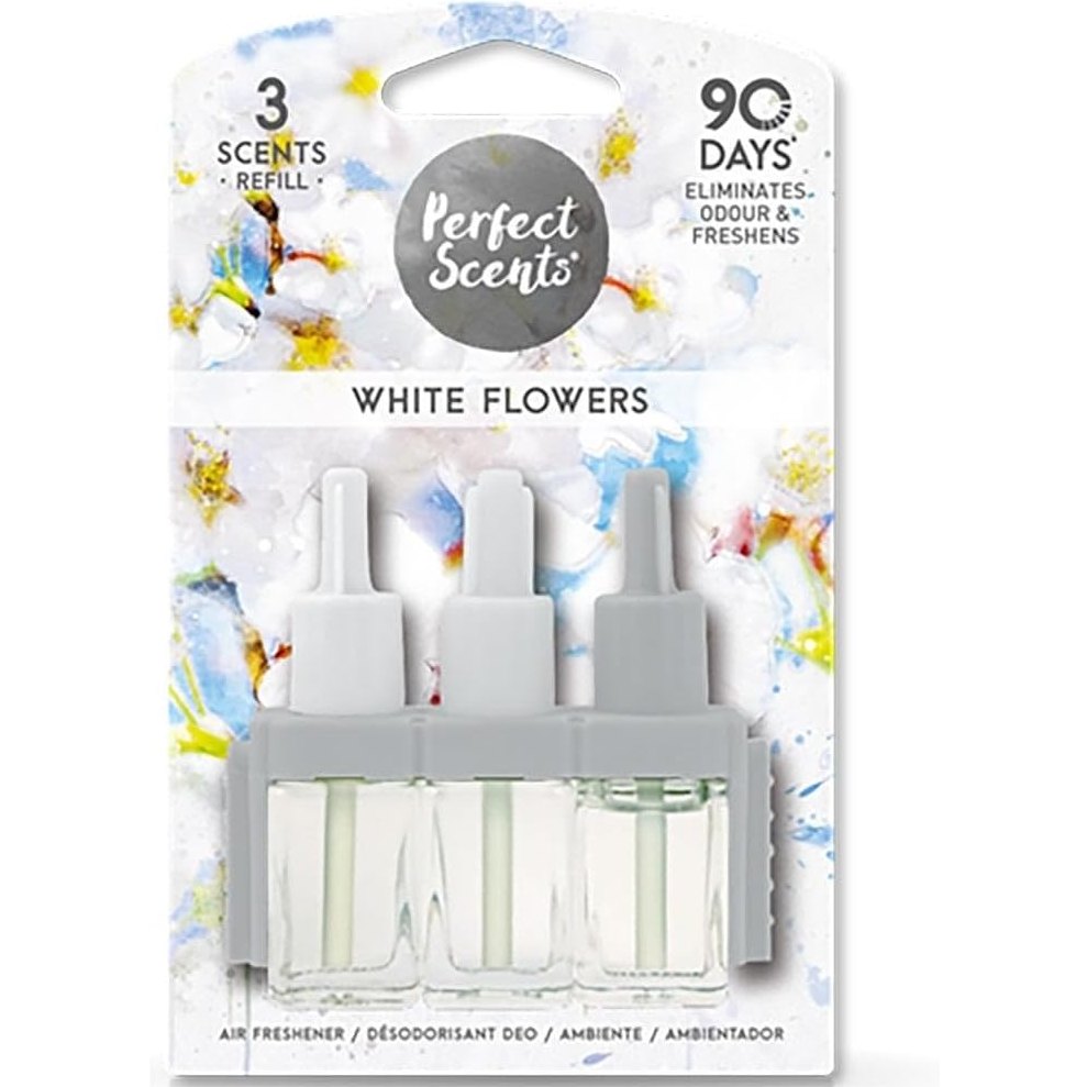 Recharge fleurs blanches pour diffuseurs febreze 3volution de 20 ml
