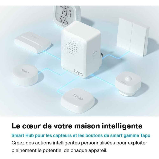 TP Link Tapo H100 Smart Hub – Maison Connectée et Confort au Quotidien - Cpourtoi.Net