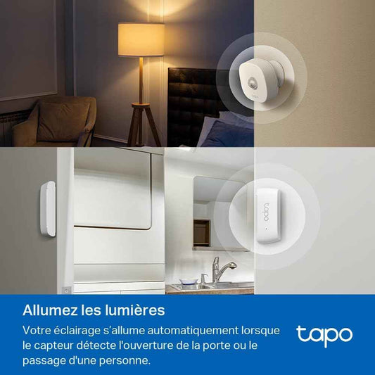 Tapo Kit Détecteur T30 Fenêtres et Portes - Sécurité et Confort - Cpourtoi.Net