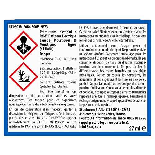 Raid Diffuseur Liquide 3 En 1 - Rapide, Nuit Paisible - Cpourtoi.Net