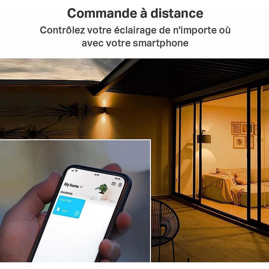Tapo Ampoule WiFi L510E E27 - Contrôle App, Ambiance Chaude - Cpourtoi.Net