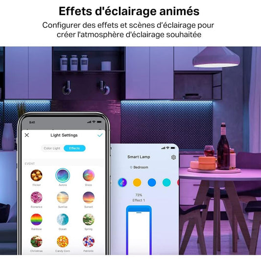 Tapo L9005 Ruban LED RGB - Ambiance rapide, Contrôle vocal - Cpourtoi.Net