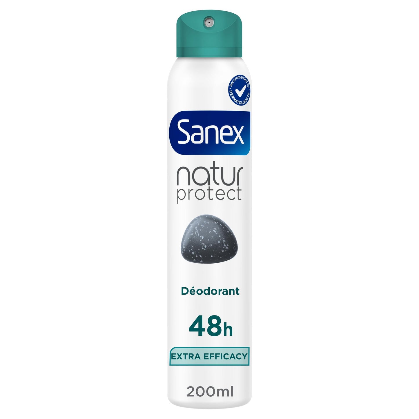 SANEX -Déodorant spray Natur Protect Pierre d’Alun Extra Efficacy 48 h - protège contre les odeurs pendant 48 heures - testé sous contrôle dermatologique - ne contient pas d’alcool* - 6 x 200ml
