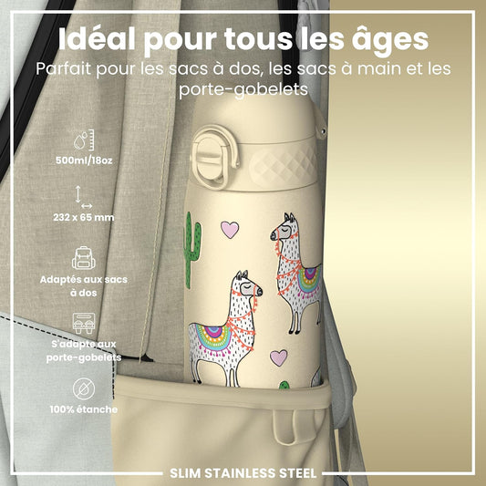 Ion8 gourde en inox léger, 600 ml, - Cpourtoi.Net