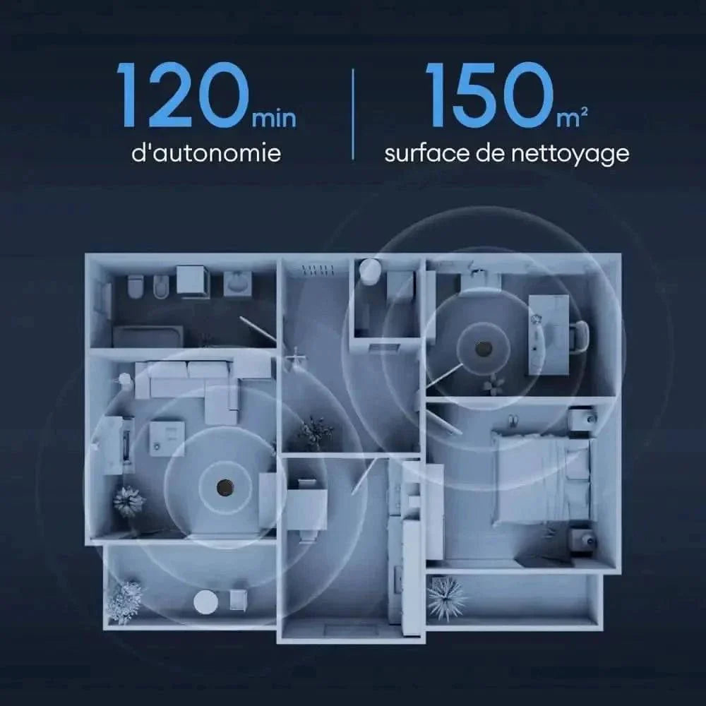Ultenic D6s Aspirateur Robot - Nettoie Sans Effort, Navigation - Cpourtoi.Net