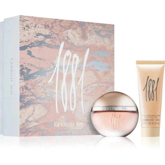 CERRUTI 1881 Coffret Cadeau - Eau de Toilette et Lait Corporel - Cpourtoi.Net