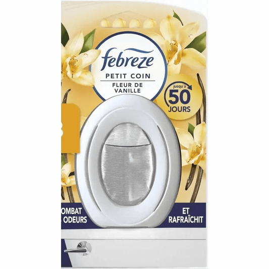 Febreze Petit Coin Fleur de Vanille - Purifie, Fraîcheur - Cpourtoi.Net