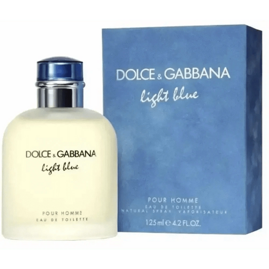 Dolce & Gabbana Light Blue 125 ml - Eau de Toilette Parfum Frais - Cpourtoi.Net
