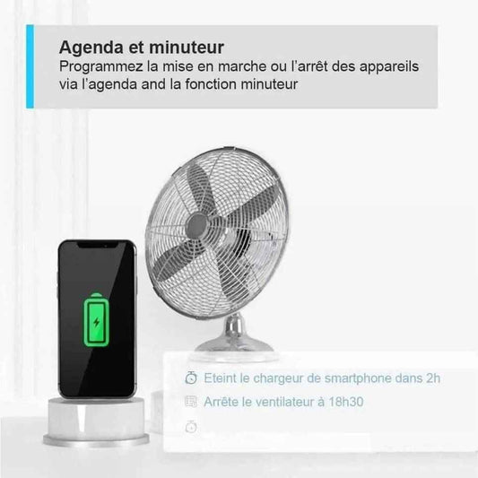 Tapo 4 Prises Connectées WiFi - Contrôle Vocal et Domotique - Cpourtoi.Net