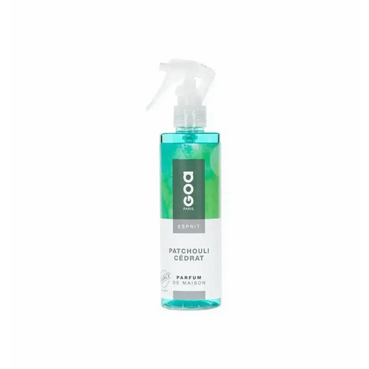 GOA Patchouli Cédrat Vaporisateur - Ambiance Douce, Fraîche - Cpourtoi.Net