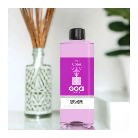 GOA Paris Joli Cœur Recharge Parfum - Atmosphère Douce, Zen - Cpourtoi.Net