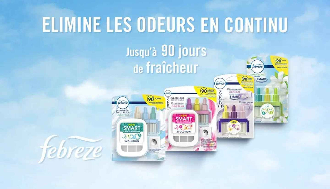 Programmation Intelligente du Diffuseur Febreze 3Volution Zero - Cpourtoi.Net