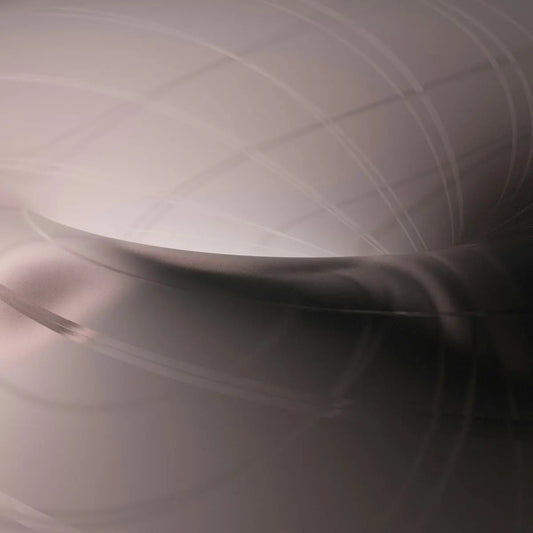 a blurry image of a curved object