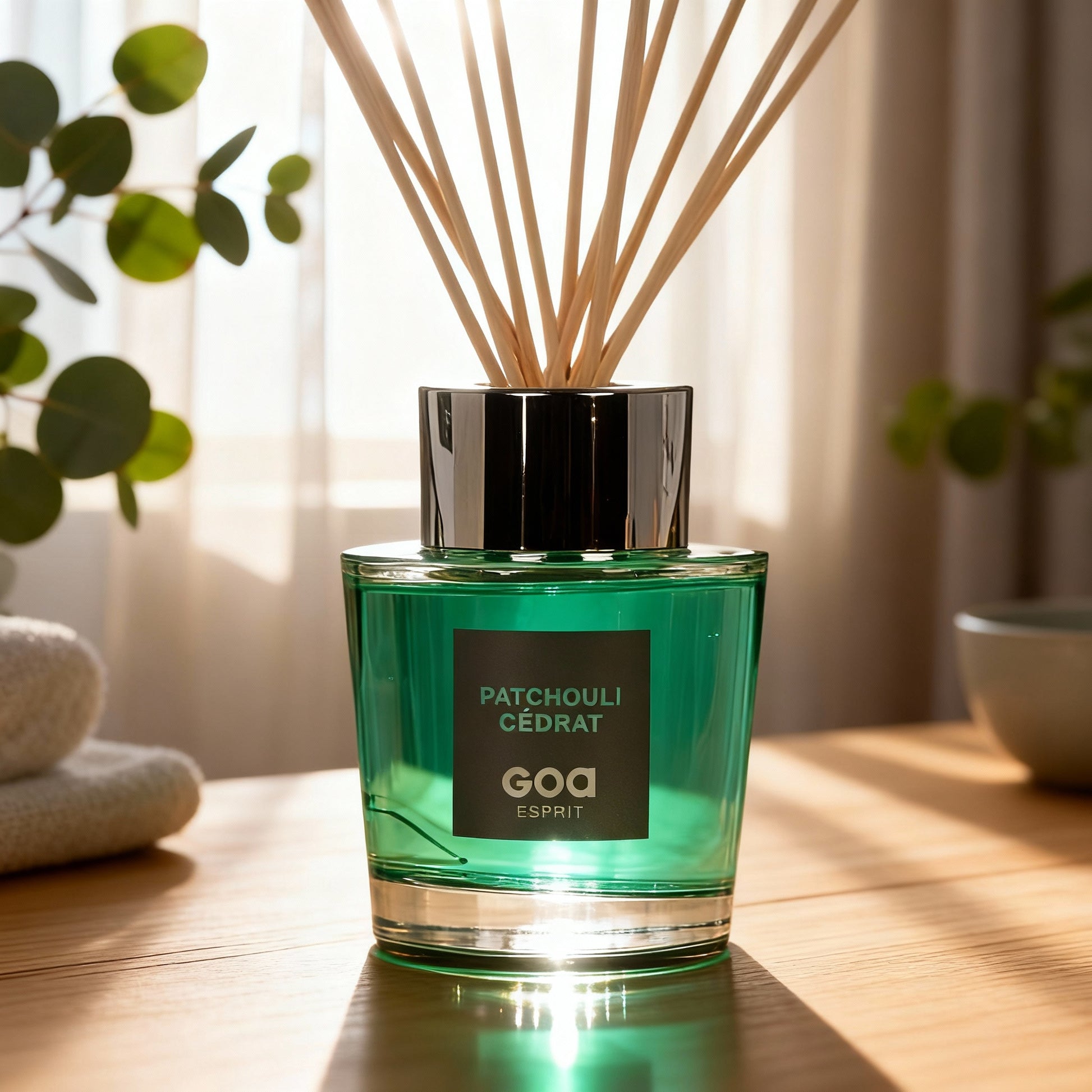 Goa Diffuseur Patchouli Cédrat - Ambiance Calme, Parfum - Cpourtoi.Net