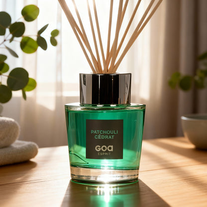 Goa Diffuseur Patchouli Cédrat - Ambiance Calme, Parfum - Cpourtoi.Net