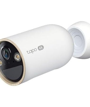 Tapo C460 Caméra de Surveillance Extérieure 4K 8MP, Batterie, Vision Nocturne Couleur Starlight, Wi-FI Dual-Band, Base Magnétique, Détection AI Gratuite, Batterie 10000mAh