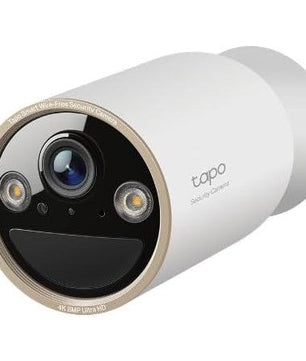 Tapo C460 Caméra de Surveillance Extérieure 4K 8MP, Batterie, Vision Nocturne Couleur Starlight, Wi-FI Dual-Band, Base Magnétique, Détection AI Gratuite, Batterie 10000mAh