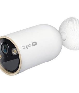 Tapo C460 Caméra de Surveillance Extérieure 4K 8MP, Batterie, Vision Nocturne Couleur Starlight, Wi-FI Dual-Band, Base Magnétique, Détection AI Gratuite, Batterie 10000mAh