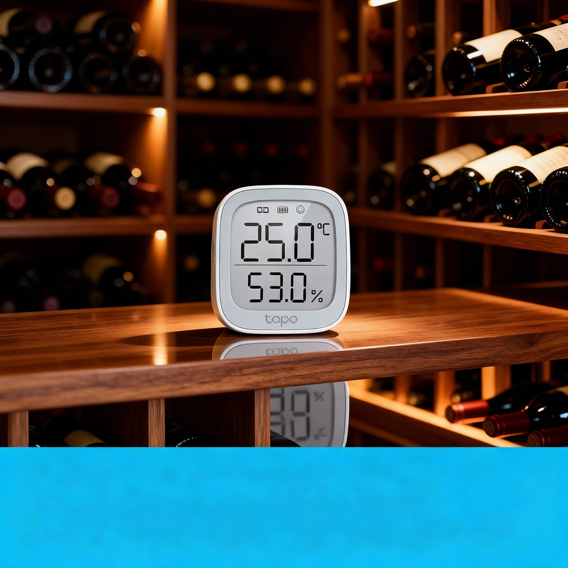 Tapo Capteur T315 WiFi - Température Réelle et Alertes Instantanées - Cpourtoi.Net