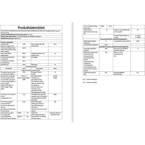 Tapo Ampoule L510 E WiFi , E27 LED lumière, blanc chaud, 2700K, Dimmable 8.7W 806Lm, Compatible avec Alexa et Google Home,