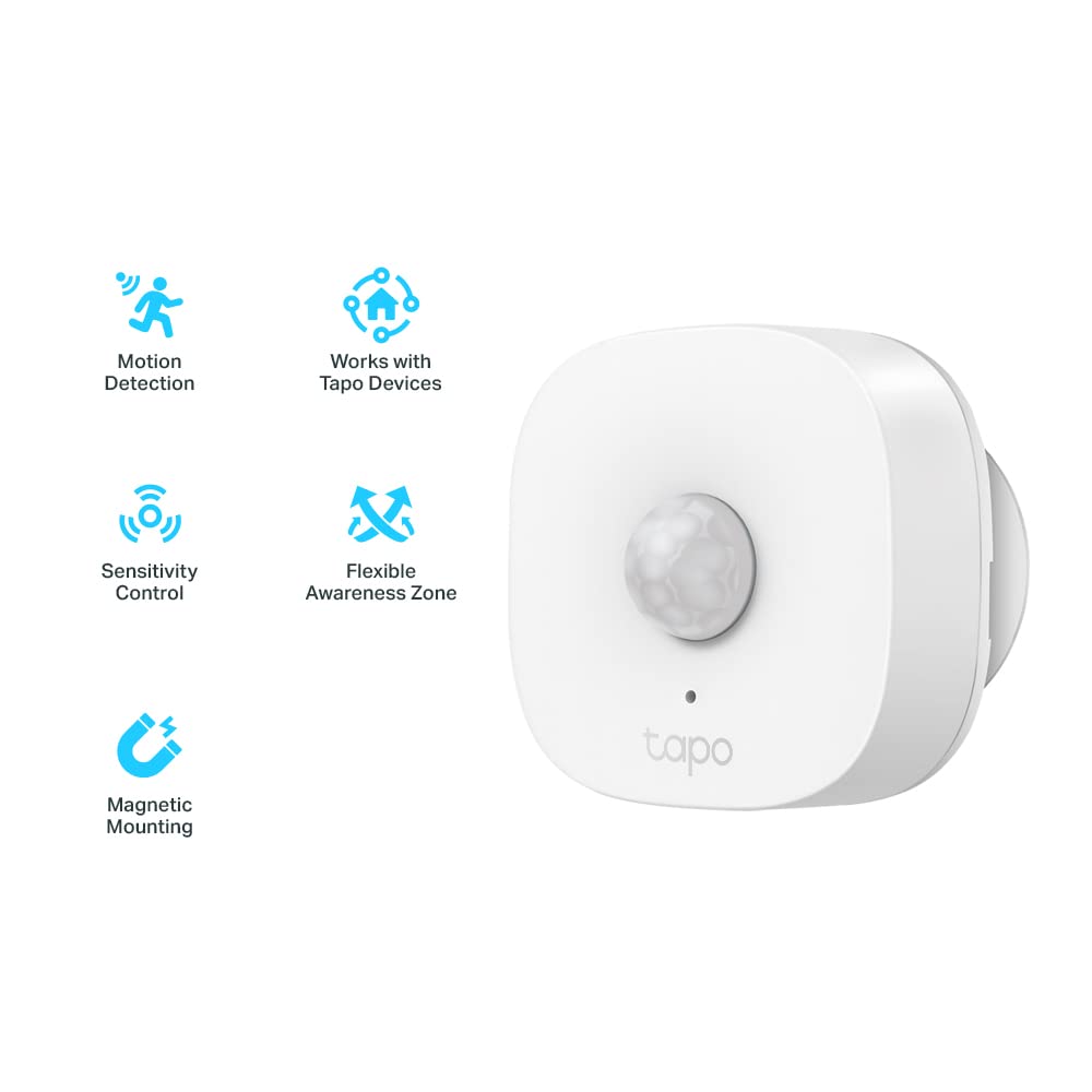 Tapo T315 Thermomètre de pièce intelligent, hygromètre, thermomètre d'intérieur ambiant, capteur d'humidité, moniteur de température ambiante, affichage E-ink de 2,7", notifications en temps réel