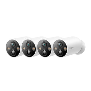 Tapo 2.5K 4MP Caméra Surveillance WiFi Extérieure sans Fil avec Panneau Solaire Batterie 10 000mAh, Autonomie de 300j,