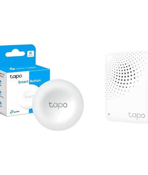 Tapo Interrupteur connecté Tapo S200B avec Hub, actions intelligentes, contrôle des appareils intelligents avec bouton, alarme en un clic, compatible avec Alexa et Google Home