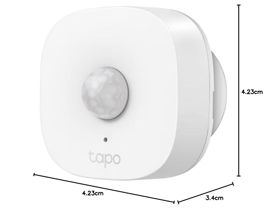 Tapo T315 Thermomètre de pièce intelligent, hygromètre, thermomètre d'intérieur ambiant, capteur d'humidité, moniteur de température ambiante, affichage E-ink de 2,7", notifications en temps réel