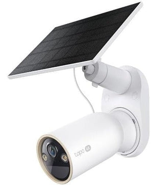 Tapo C460 KIT Caméra de Surveillance Extérieure 4K 8MP avec Panneau Solaire, Vision Nocturne Couleur Starlight, Wi-FI Dual-Band, Base Magnétique, Détection AI Gratuite, Batterie 10000mAh