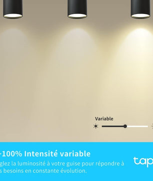 Tapo Ampoule L510 E WiFi , E27 LED lumière, blanc chaud, 2700K, Dimmable 8.7W 806Lm, Compatible avec Alexa et Google Home,
