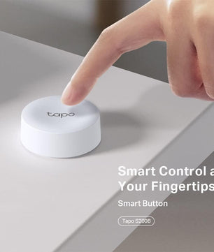Tapo Tapo S200B Smart Switch, Smart Actions, Smart Device Control with Button, One-Click Alarm, Compatible with Alexa and Google Home, Tapo Hub Required