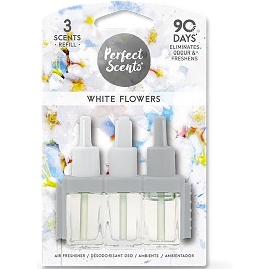 Recharge fleurs blanches  pour diffuseurs febreze  3volution de 20 ml