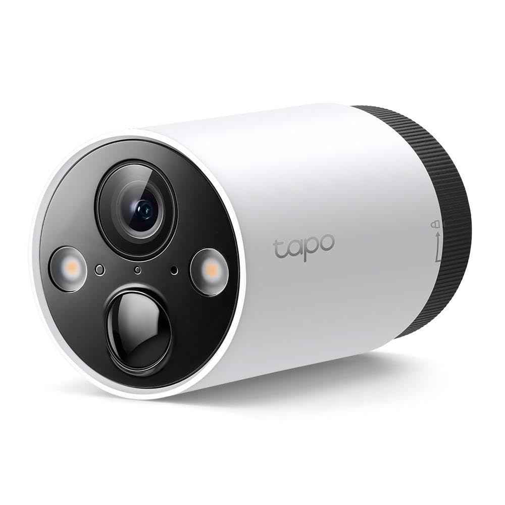 Tapo 2.5K 4MP Caméra Surveillance WiFi Extérieure sans Fil avec Panneau Solaire Batterie 10 000mAh, Autonomie de 300j, AI Détection, Vision Nocturne en Couleur, IP66 Etanche, Aucune hub requis