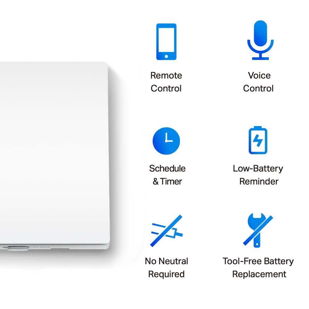 Tapo T315 Thermomètre de pièce intelligent, hygromètre, thermomètre d'intérieur ambiant, capteur d'humidité, moniteur de température ambiante, affichage E-ink de 2,7", notifications en temps réel