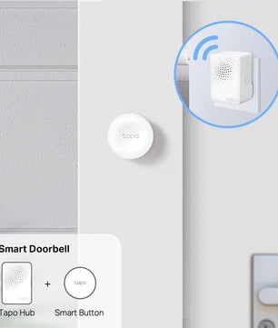 Tapo Tapo S200B Smart Switch, Smart Actions, Smart Device Control with Button, One-Click Alarm, Compatible with Alexa and Google Home, Tapo Hub Required