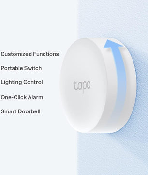 Tapo Tapo S200B Smart Switch, Smart Actions, Smart Device Control with Button, One-Click Alarm, Compatible with Alexa and Google Home, Tapo Hub Required