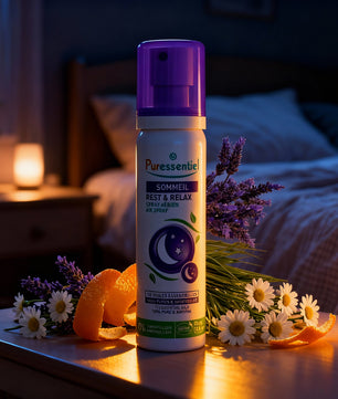 Puressentiel - Spray Aérien Sommeil et Détente aux 12 Huiles Essentielles - Cpourtoi.Net