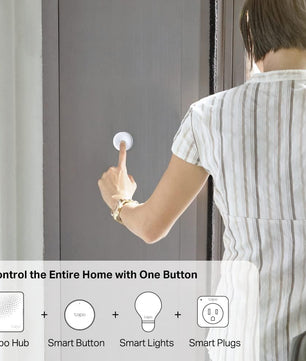 Tapo Tapo S200B Smart Switch, Smart Actions, Smart Device Control with Button, One-Click Alarm, Compatible with Alexa and Google Home, Tapo Hub Required