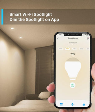 Tapo Ampoule L510 E WiFi , E27 LED lumière, blanc chaud, 2700K, Dimmable 8.7W 806Lm, Compatible avec Alexa et Google Home,