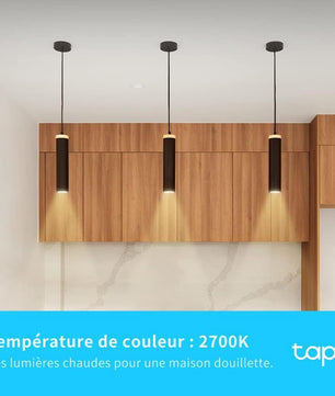 Tapo Ampoule L510 E WiFi , E27 LED lumière, blanc chaud, 2700K, Dimmable 8.7W 806Lm, Compatible avec Alexa et Google Home,