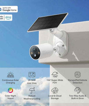 Tapo C425 KIT | Caméra de Surveillance WiFi Solaire - Vision Nocturne Extérieure - Cpourtoi.Net