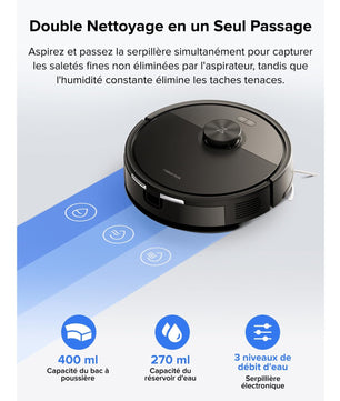 roborock Q7 L5 Robot Vacuum Cleaner, 8000 Pa Hyperforce Suction, Double Anti-Tangle, Accurate LiDAR Navigation, Smart Forbidden Zone, Multi-Level Mapping, Auto Charging, APP/Alexa - Cpourtoi.Net