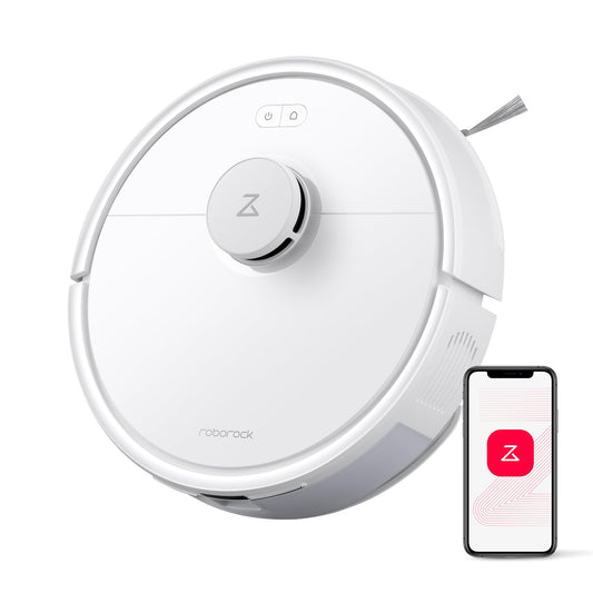 roborock Q7 L5 Robot Vacuum Cleaner, 8000 Pa Hyperforce Suction, Double Anti-Tangle, Accurate LiDAR Navigation, Smart Forbidden Zone, Multi-Level Mapping, Auto Charging, APP/Alexa - Cpourtoi.Net
