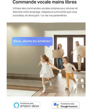 Tapo Ampoule Connectée WiFi, Ampoule LED GU10 Multicolore 2200K-6500K, Dimmable 350 Lumens, 3.7W équivalent à 50W, Compatible avec Alexa et Google Home, Economie d'énergie, Tapo L630(2-pack)