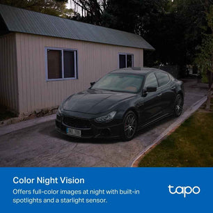 Tapo 2.5K 4MP Caméra Surveillance WiFi Extérieure sans Fil avec Panneau Solaire Batterie 10 000mAh, Autonomie de 300j, AI Détection, Vision Nocturne en Couleur, IP66 Etanche, Aucune hub requis