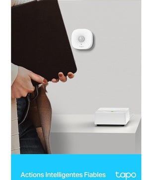 Tapo Smart Hub avec sonnerie Tapo H200, pour Tapo caméras/capteurs/boutons, connectez jusqu'à 64 appareils intelligents, 19 sonneries, Plug & Play