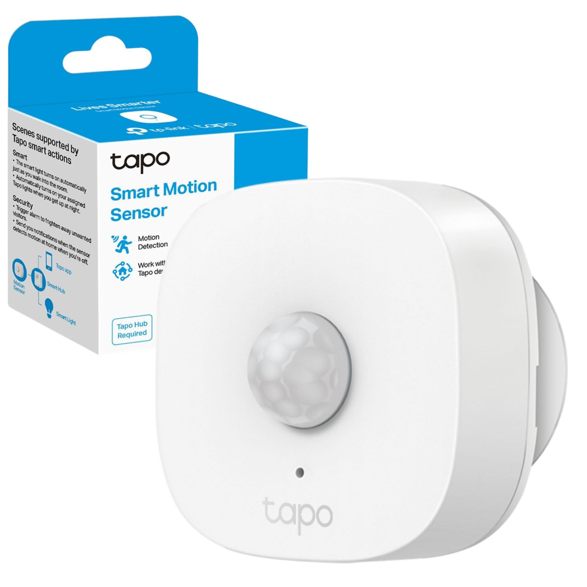 Tapo T315 Thermomètre de pièce intelligent, hygromètre, thermomètre d'intérieur ambiant, capteur d'humidité, moniteur de température ambiante, affichage E-ink de 2,7", notifications en temps réel