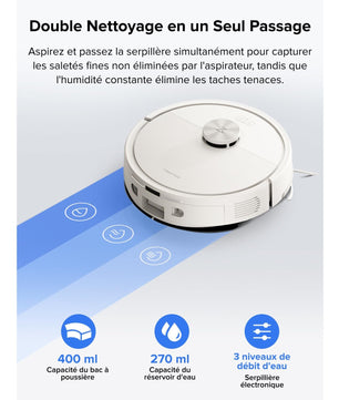roborock Q7 L5 Robot Vacuum Cleaner, 8000 Pa Hyperforce Suction, Double Anti-Tangle, Accurate LiDAR Navigation, Smart Forbidden Zone, Multi-Level Mapping, Auto Charging, APP/Alexa - Cpourtoi.Net