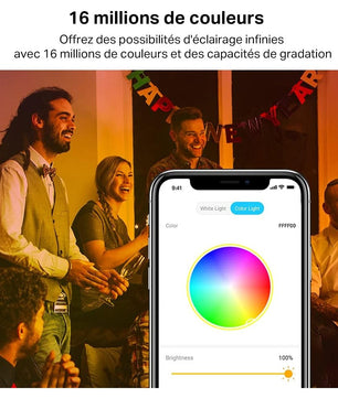 Tapo WiFi RGB Connected LED Strip 5 m, Multi-coloured LED Strip Bedroom, High Brightness and Durable, Control via WiFi App, Voice Control, Compatible with Alexa and Google Home, Tapo L900-5