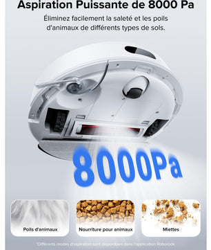 roborock Q7 L5 Robot Vacuum Cleaner, 8000 Pa Hyperforce Suction, Double Anti-Tangle, Accurate LiDAR Navigation, Smart Forbidden Zone, Multi-Level Mapping, Auto Charging, APP/Alexa - Cpourtoi.Net